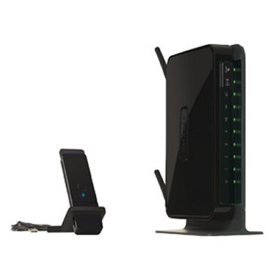 Netgear Kit Router Adsl2    Adaptador Wifi 300mbps